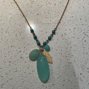 David Aubrey Aqua Turquoise Necklace